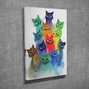 Wallity DC166 Lienzo Decorativo Multicolor 30 x 40 cm